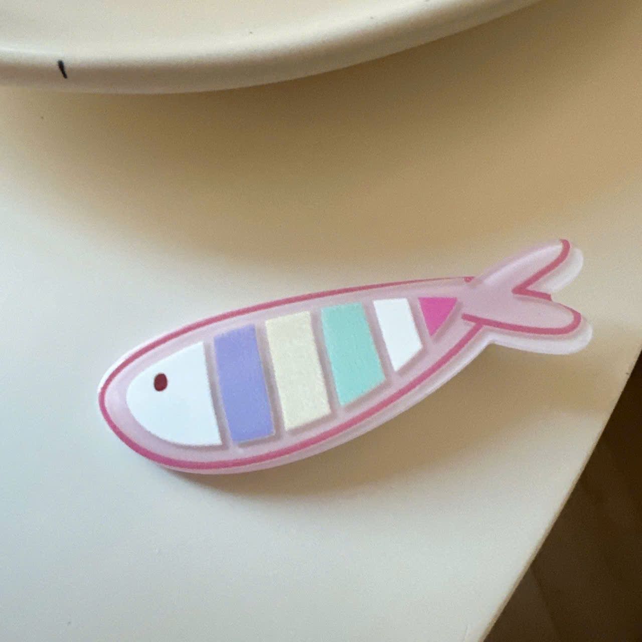  Kẹp Tóc Handmade Bằng Nhựa Acrylic 