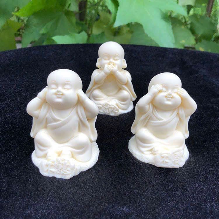  Bộ Tượng Không nghe, Không nói, Không nhìn 