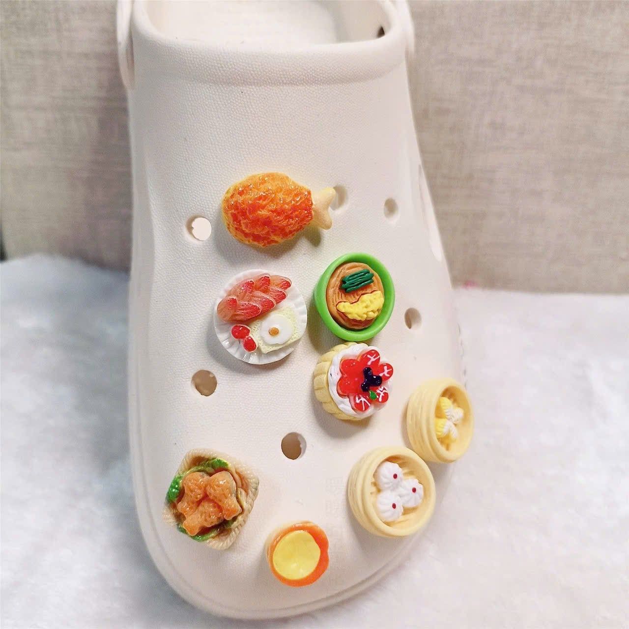  Charm 3D Dimsum Trang Trí Dép Crocs 
