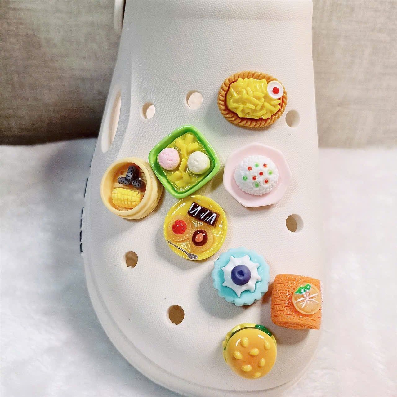  Charm 3D Dimsum Trang Trí Dép Crocs 