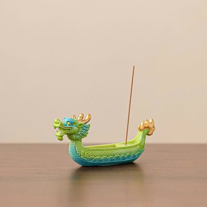  Dụng Cụ Cắm Nhang Hình Thuyền Rồng 