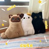  Gối Ôm Chó / Mèo Nhồi Bông Mềm Mại 