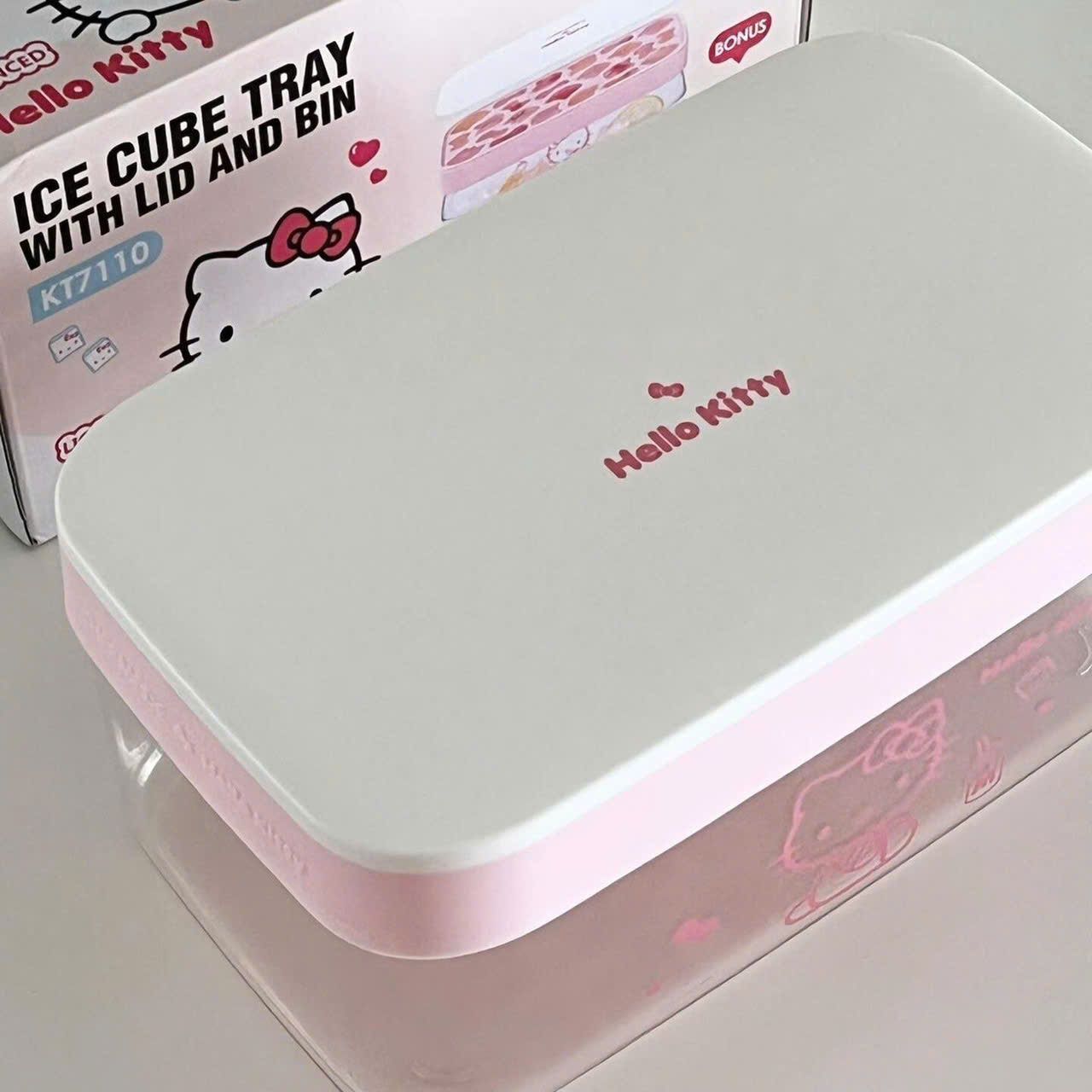  Set Khay Nhựa Đá Hello Kitty 