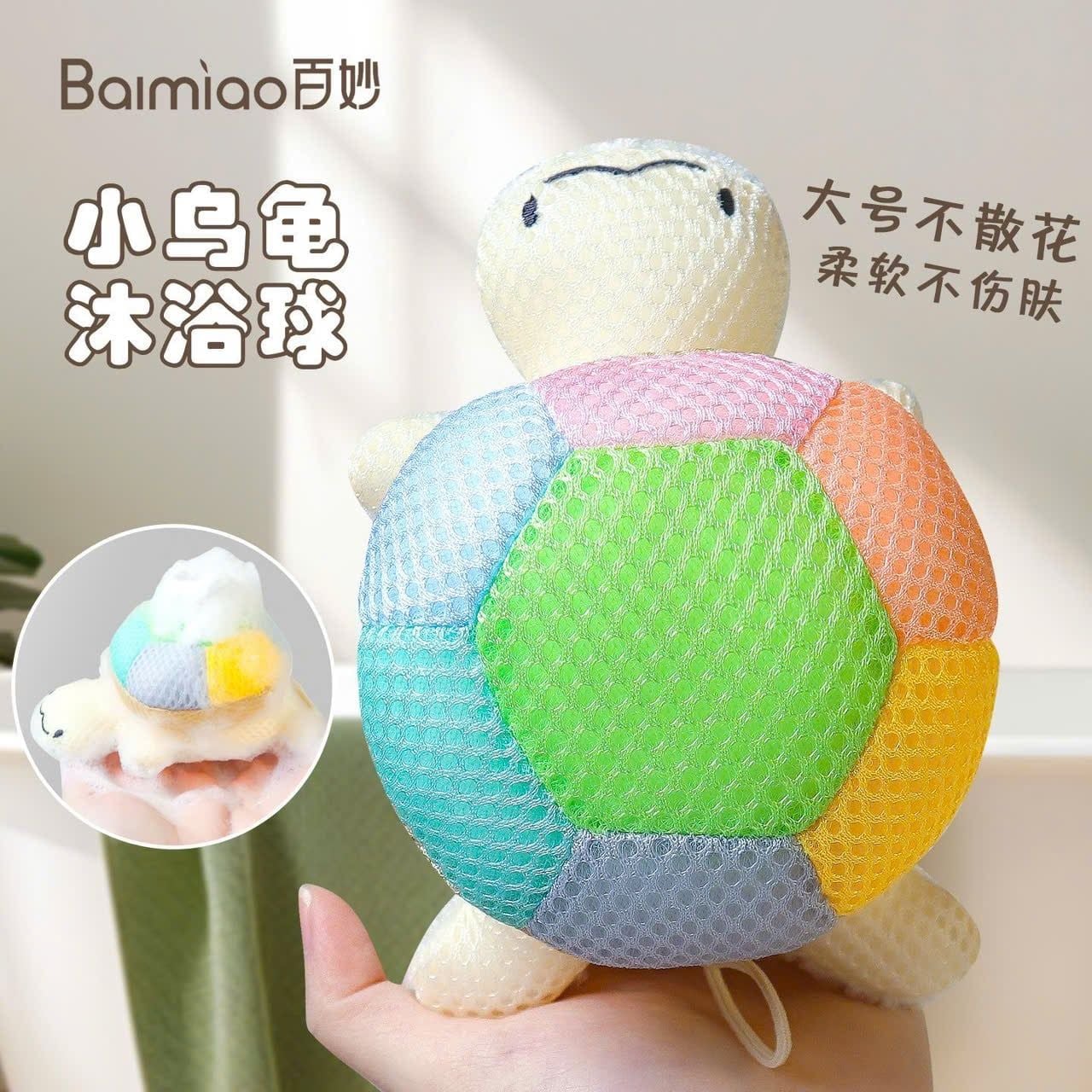  Bông Tắm Xốp Hình Rùa 