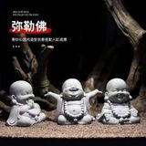  Set 3 Vị Di Lạc Mini Bằng Đá 