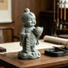 Tượng Đồng Tử Chiêu Tài Cao 9cm