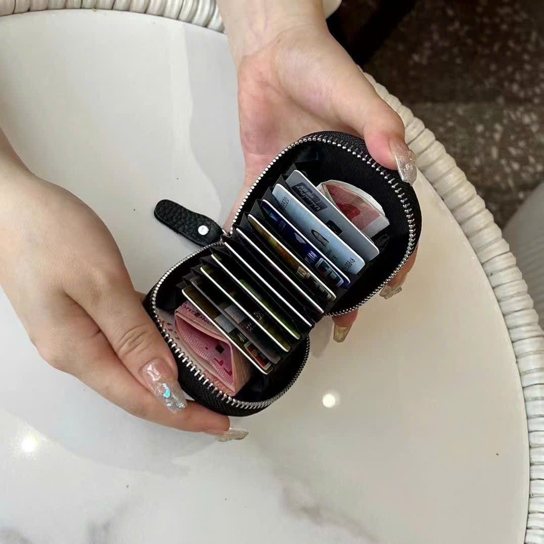  Ví Đựng Tiền Chi, Cánh Cục Nhiều Ngăn 
