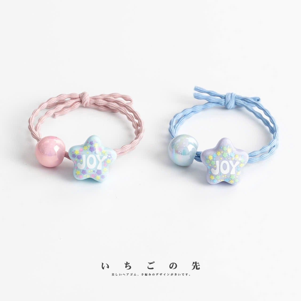  Set 10 Dây Cột Tóc Ngôi Sao 