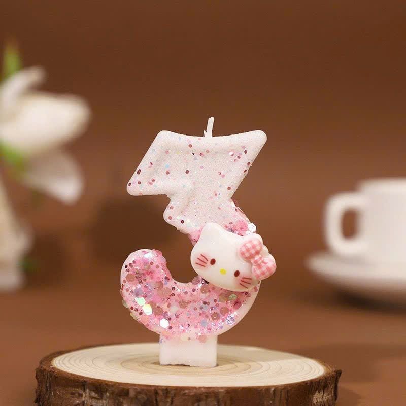  Nến Sinh Nhật Chữ Số Hello Kitty 