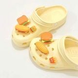  Dép Sục Hoạ Tiết Hamburger 