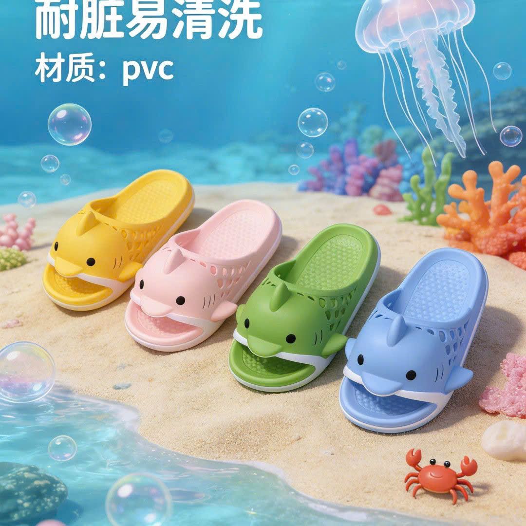  Dép Cá Heo Đi Biển 