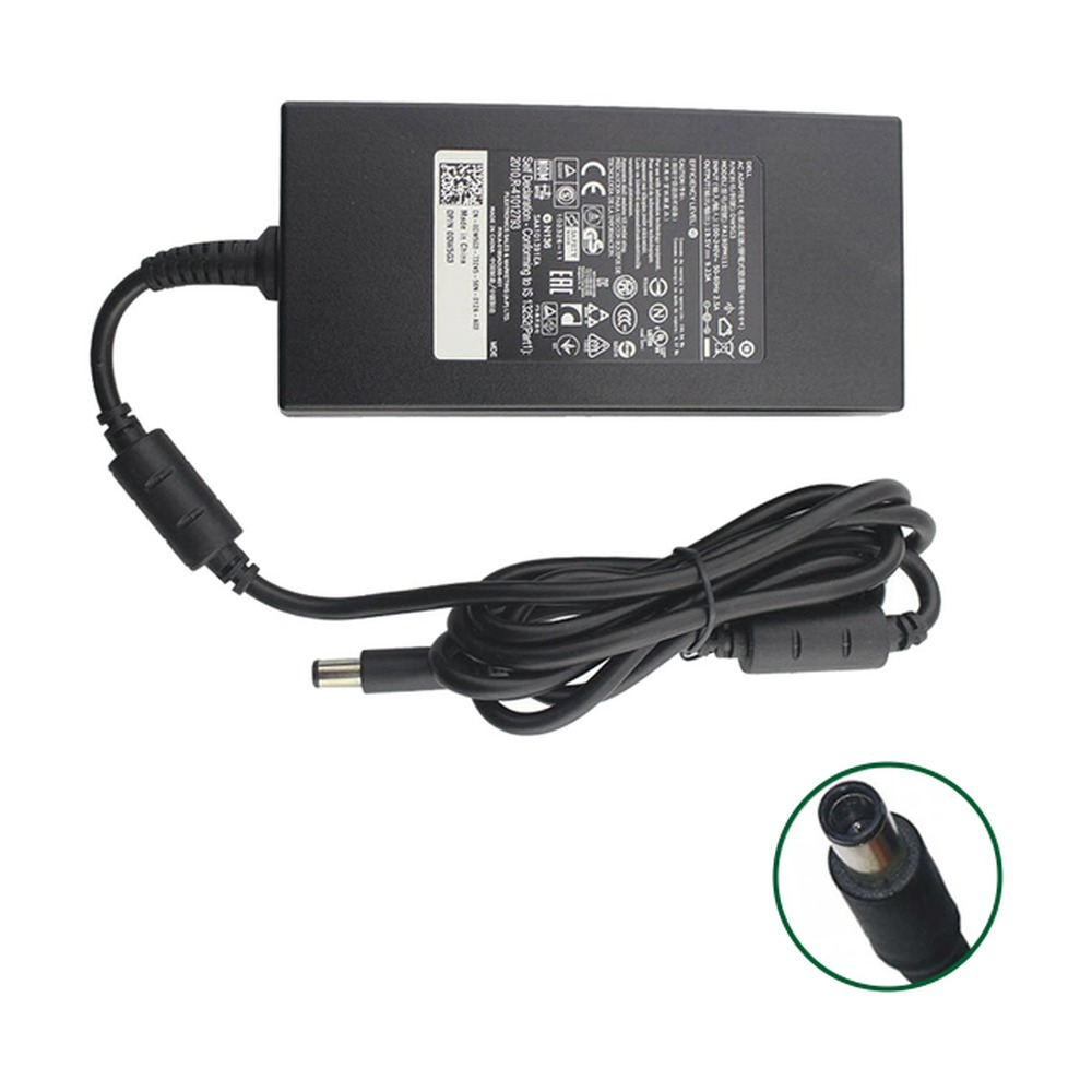 Sạc Laptop Đầu Kim cho Dell | 19,5V - 9,32A - 190W | Precision M4600,M4700,M4800,M6700,M6800,Alienware M15,M17X,M18X