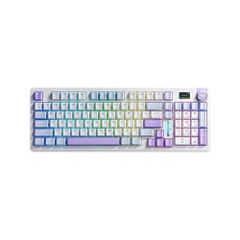 Phím Cơ Aula S98 Pro (Nimbus V3 Switch Xanh Dương Trắng Tím) Không Dây