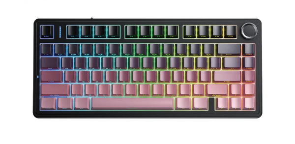 Phím Cơ Aula F75 (Reaper Switch Đen Hồng Gradient) Không Dây