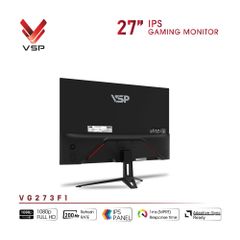 Màn hình VSP Gaming VG273F1 27 Inch (IPS, FHD, 200Hz, 1ms, FreeSync, Adaptive-Sync, Đen)