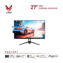 Màn hình VSP Gaming VG273F1 27 Inch (IPS, FHD, 200Hz, 1ms, FreeSync, Adaptive-Sync, Đen)