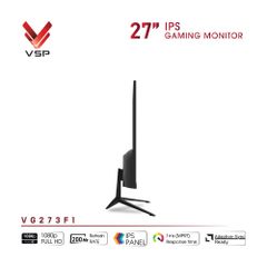 Màn hình VSP Gaming VG273F1 27 Inch (IPS, FHD, 200Hz, 1ms, FreeSync, Adaptive-Sync, Đen)