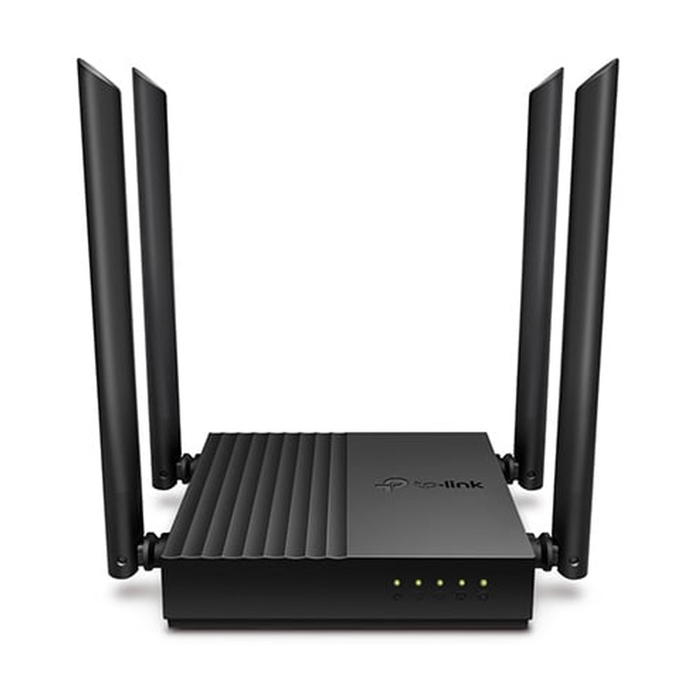 Bộ phát wifi TP-Link Archer C64 (Chuẩn AC/ 1200Mbps/ 4 Ăng-ten ngoài/ Wifi Mesh/ 25 User)