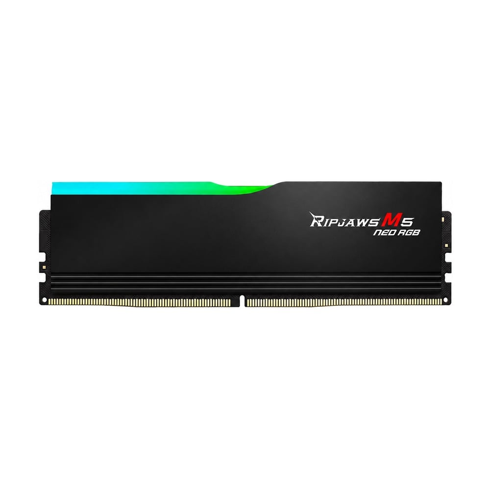 Ram GSkill Ripjaws M5 NEO RGB 32GB (16GB x 2) DDR5, 6000MHz (F5-6000J3636F16GX2-RM5NRK) Đen