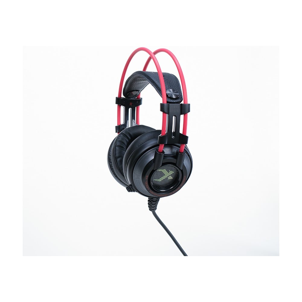 Tai Nghe Gaming Có Dây Xiberia K9 | Đen, RGB, Virtual 7.1, OverEar