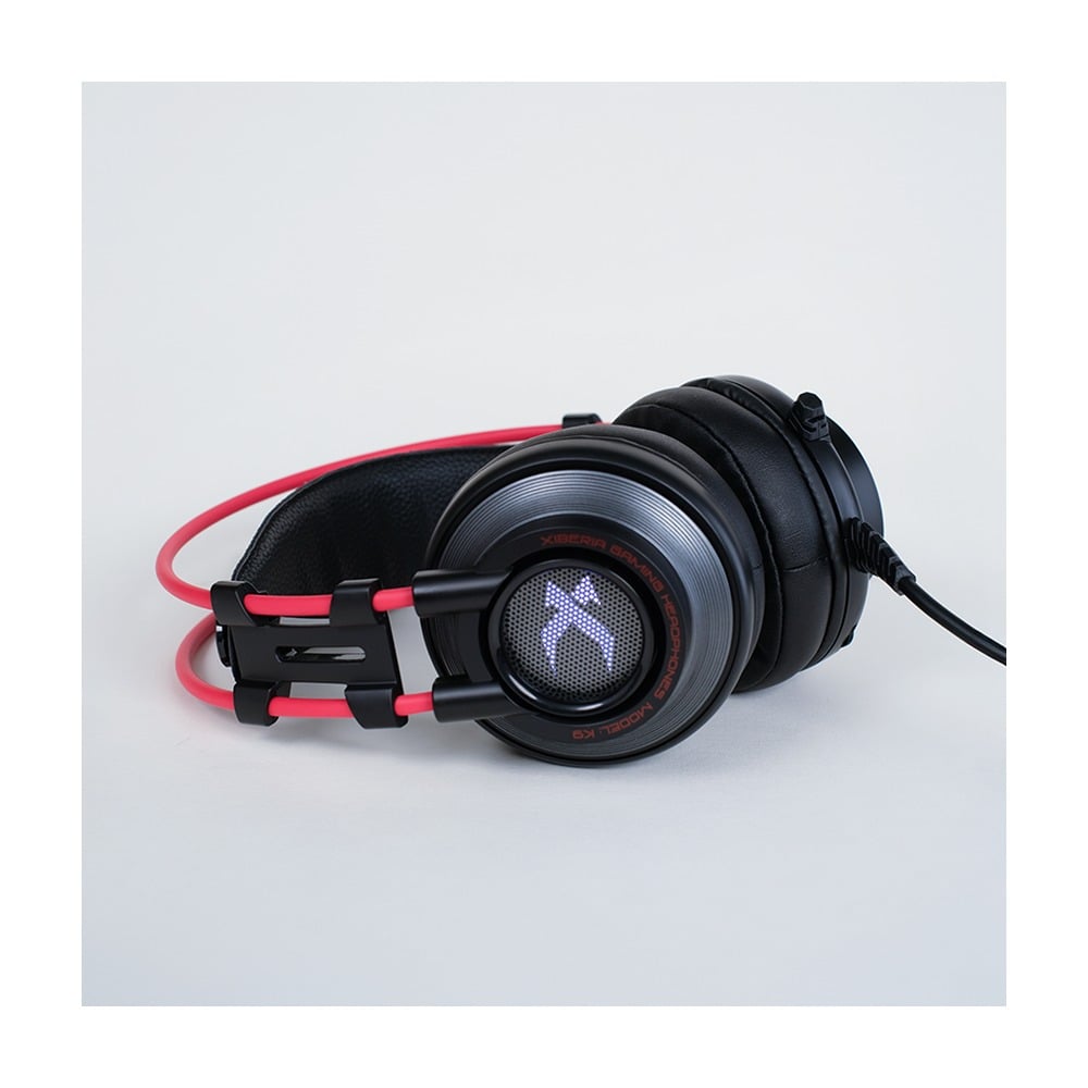 Tai Nghe Gaming Có Dây Xiberia K9 | Đen, RGB, Virtual 7.1, OverEar