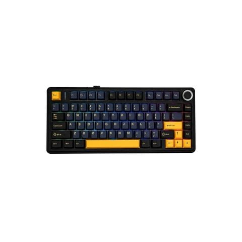 BÀN PHÍM CƠ AULA F75 (4890) CÓ DÂY (Phiên bản Đen + Xanh đậm + Cam/ Pink switch)