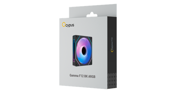 Fan Case Ocypus Industrial Gamma F12 ARGB Đen Sync Main
