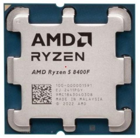CPU AMD RYZEN 5 8400F (4.2 GHz BOOST 4.7 GHz, 6 Nhân ,12 Luồng, 22 MB Cache, AM5) - TRAY