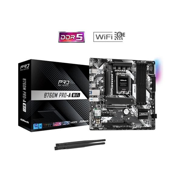 Mainboard Asrock B760M Pro-A WiFi DDR5