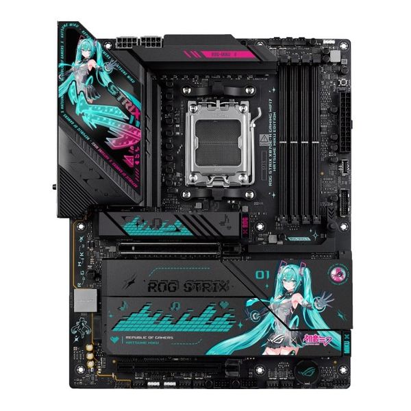 Mainboard Asus ROG Strix X870E-H Gaming WiFi 7 Hatsune Miku Edition DDR5