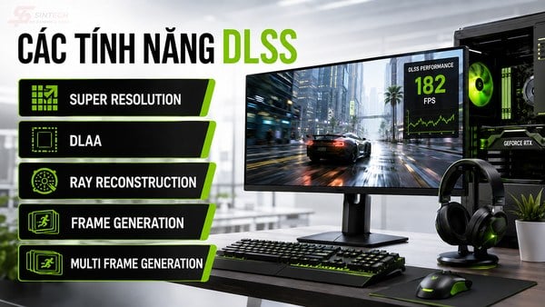 Các tính năng trong bộ DLSS của NVIDIA