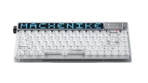 Phím Cơ Machenike KT68 Pro (North Pole Switch Trắng) Không Dây