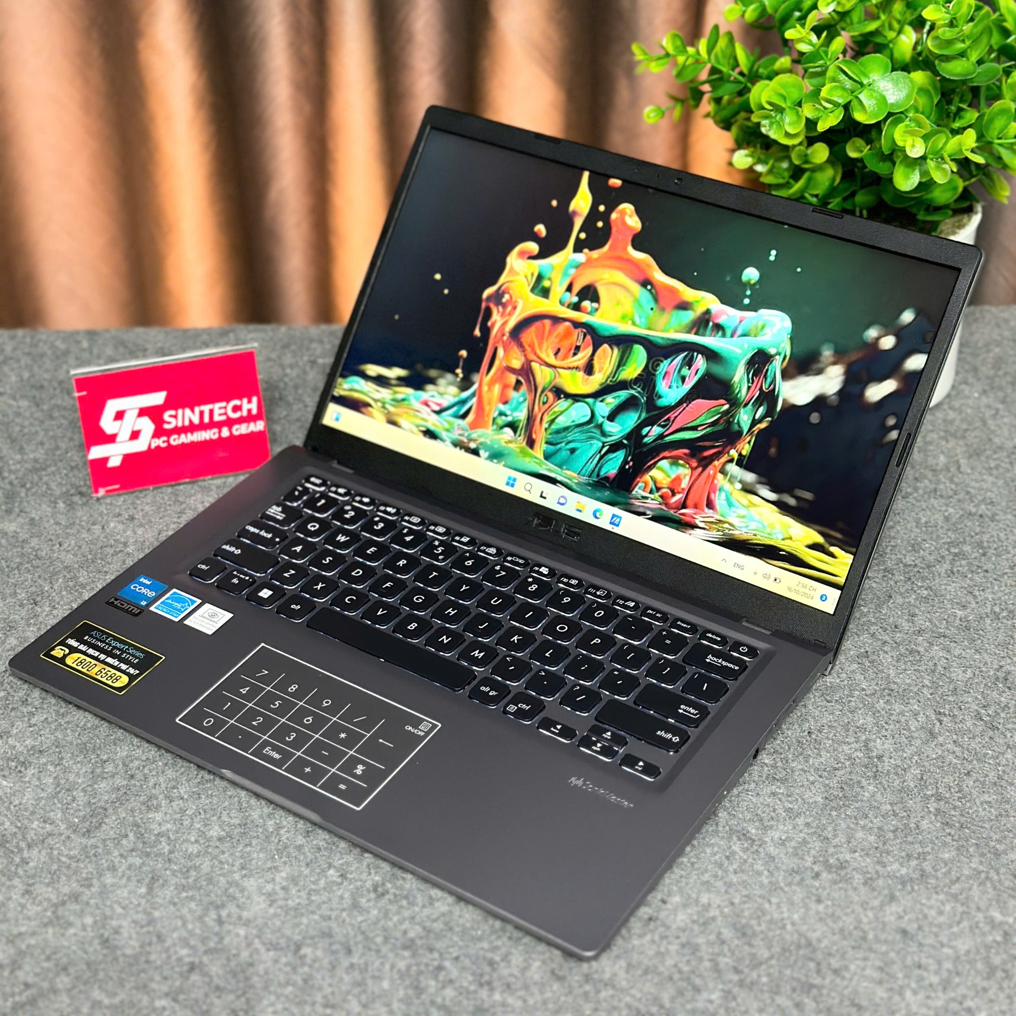 Laptop Asus ExpertBook P1412CEA EK0847W bàn phím và touchpad