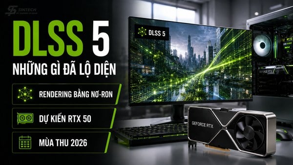 DLSS 5 đang hoàn thiện, dự kiến mùa thu 2026