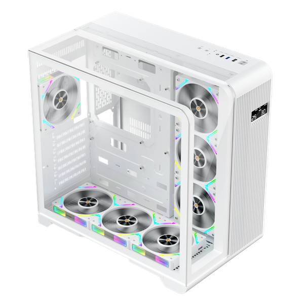 Vỏ Case 1STPLAYER RT7 ATX/M-ATX Trắng