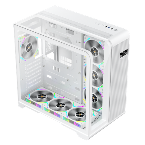 Vỏ Case 1STPLAYER RT7 ATX/M-ATX Trắng