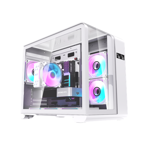 Vỏ Case DARKFLASH L280M M-ATX Trắng