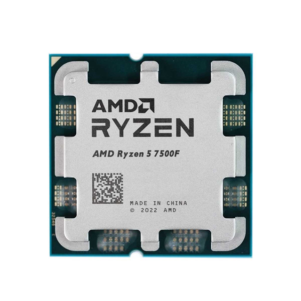 CPU AMD Ryzen 5 7500F (5.0GHz, 6 Nhân, 12 Luồng) - Tray
