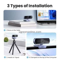 Webcam Ugreen Full HD 15728