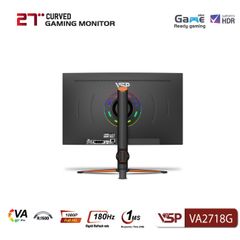 Màn hình cong Gaming VSP VA2718G 27 inch (VA, FHD, 180Hz, 1Ms, Adaptive sync)