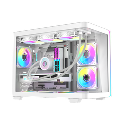 Vỏ Case DARKFLASH L285M M-ATX Trắng
