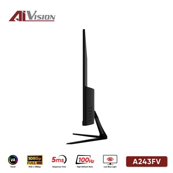 Màn hình 24 inch AIVISION A243FV (100Hz, VA, FHD, 5ms)