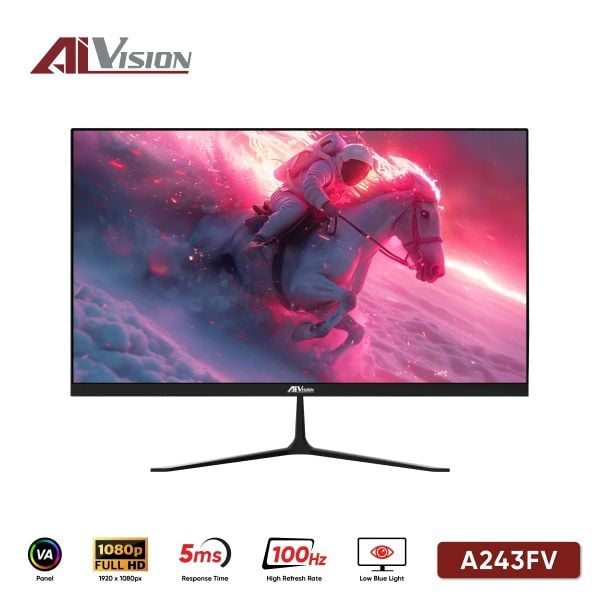 Màn hình 24 inch AIVISION A243FV (100Hz, VA, FHD, 5ms)