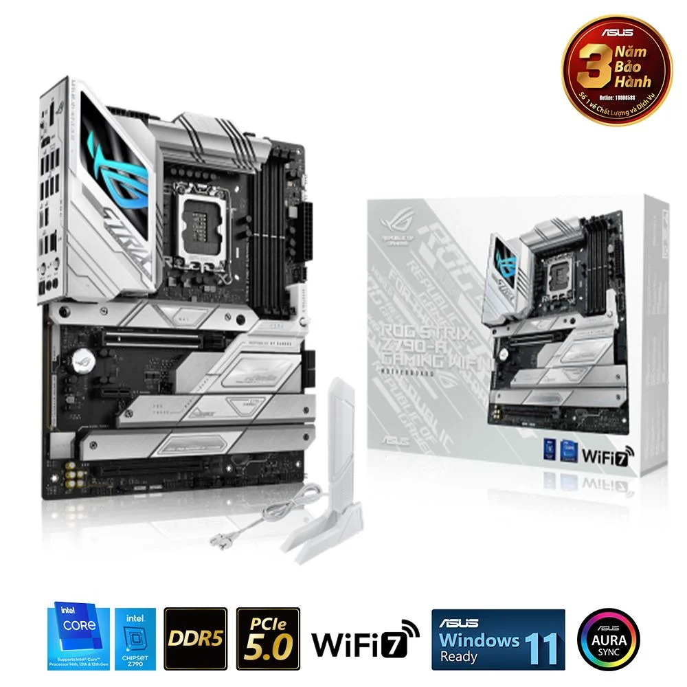 Mainboard Intel ASUS ROG Strix Z790-A GAMING WIFI II WiFi 7 DDR5