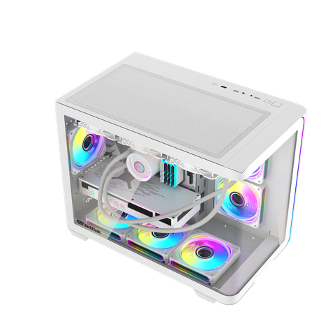 Vỏ Case DARKFLASH L285M M-ATX Trắng