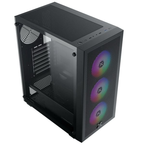 Vỏ Case Xigmatek Gaming Z 3F EN41082 ATX/M-ATX/ITX Đen Kèm 3 Fan RGB