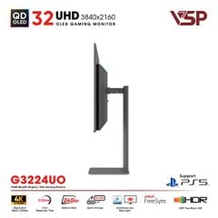 Màn hình QD-OLED Ai gaming Vision Pro G3224UO (32 inch / 4K / 10bit / 240Hz / 0.03ms / G-sync)