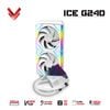 Tản Nhiệt Nước AIO VSP ICE G240 Trắng