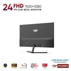 Màn Hình VSP IP2408SG 24 inch FHD IPS 120Hz 1ms  FreeSync AdaptiveSync Đen