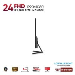 Màn Hình VSP IP2408SG 24 inch FHD IPS 120Hz 1ms  FreeSync AdaptiveSync Đen